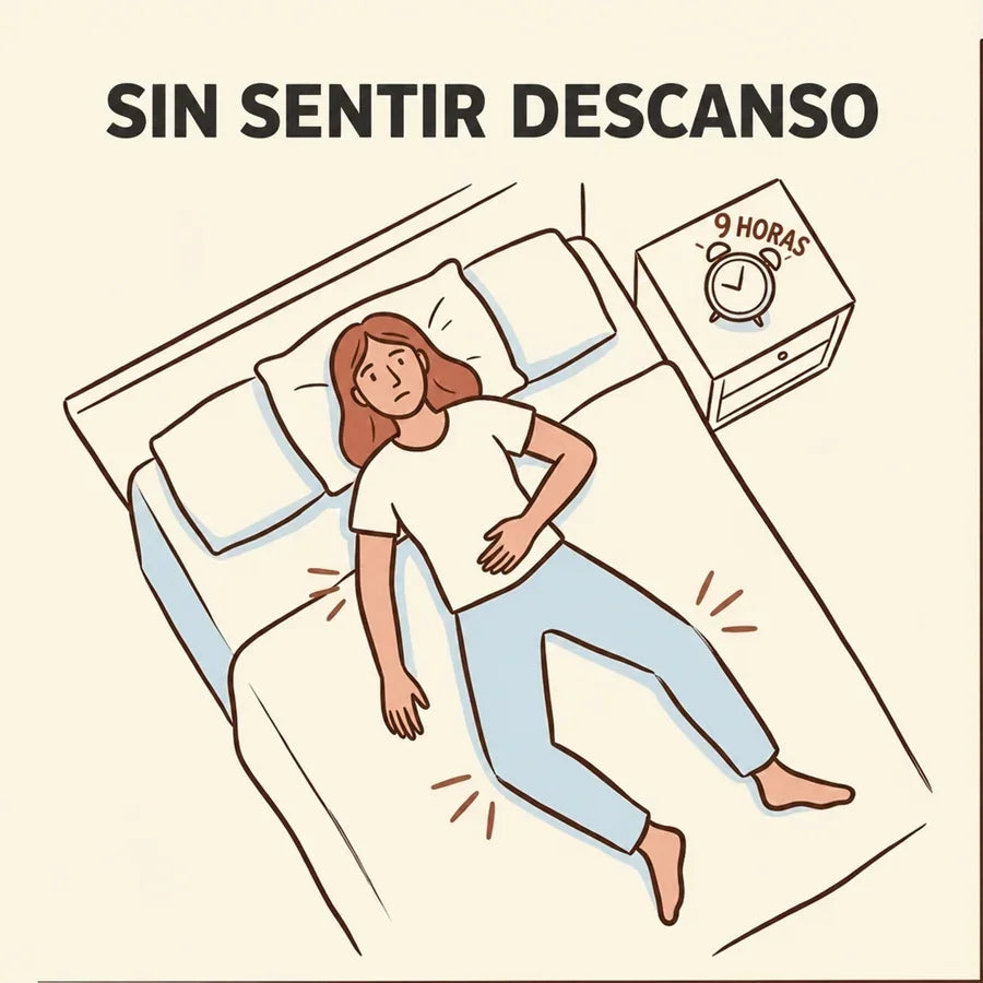 Dormir sin sentir descanso